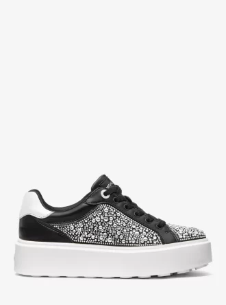 Zapatillas de plataforma con adornos Romey
