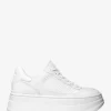 Zapatillas de plataforma con relieve de serpiente Hayes Zapatillas de plataforma con relieve de serpiente Hayes