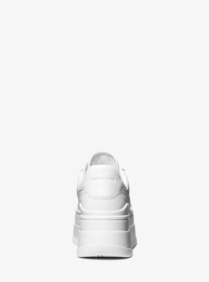 Zapatillas de plataforma con relieve de serpiente Hayes Zapatillas de plataforma con relieve de serpiente Hayes