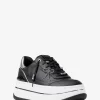 Zapatillas de plataforma de cuero con adornos Hayes Zapatillas de plataforma de cuero con adornos Hayes