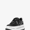 Zapatillas de plataforma de cuero con adornos Hayes Zapatillas de plataforma de cuero con adornos Hayes