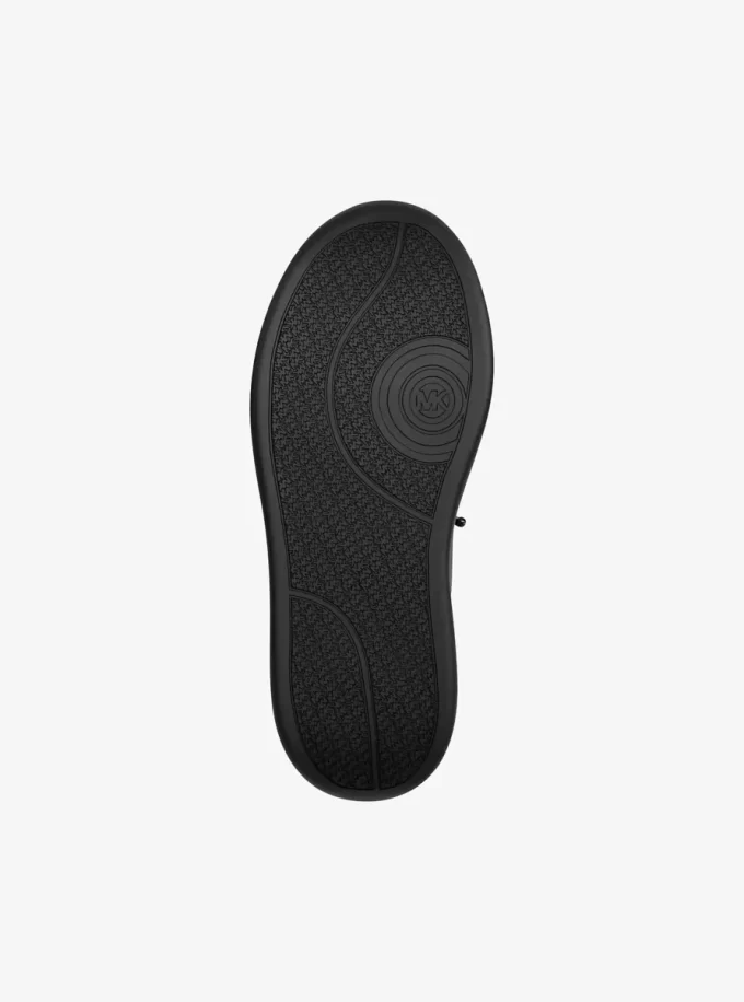 Zapatillas de plataforma de cuero con adornos Hayes Zapatillas de plataforma de cuero con adornos Hayes
