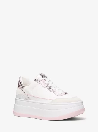 Zapatillas de plataforma de cuero Hayes