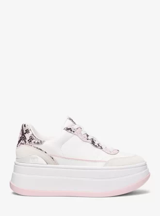 Zapatillas de plataforma de cuero Hayes