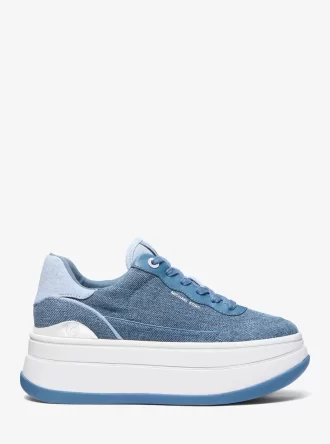 Zapatillas de plataforma vaqueras bicolor Hayes