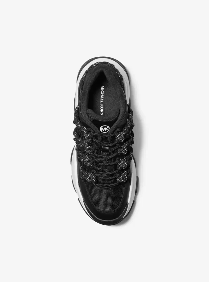 Zapatillas deportivas Atlas Cord de cuero y malla Zapatillas deportivas Atlas Cord de cuero y malla