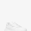 Zapatillas deportivas Dax de piel granulada y logotipo