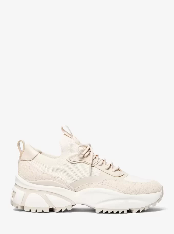 Zapatillas deportivas de ante y punto elástico Darius
