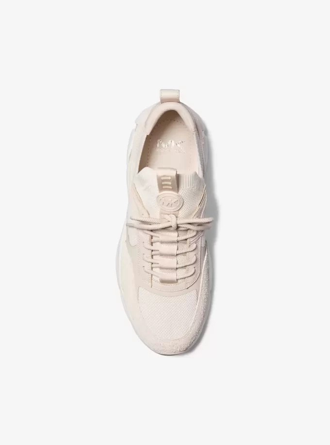 Zapatillas deportivas de ante y punto elástico Darius