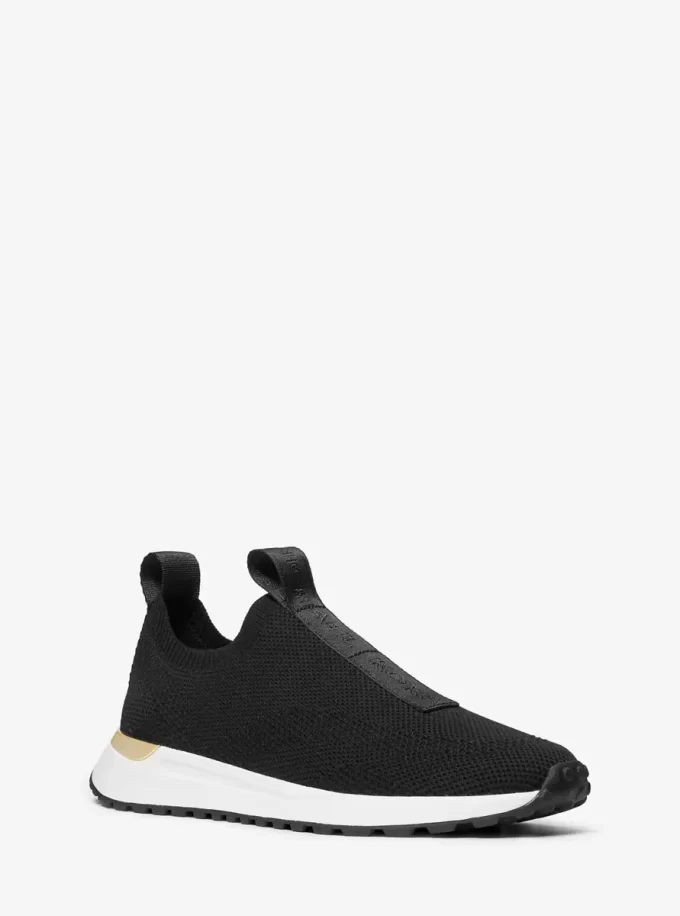 Zapatillas deportivas de malla con cinta y logotipo de Bodie Zapatillas deportivas de malla con cinta y logotipo de Bodie