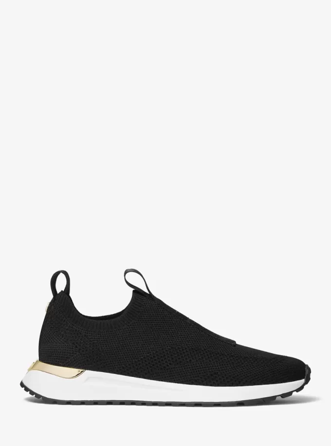Zapatillas deportivas de malla con cinta y logotipo de Bodie Zapatillas deportivas de malla con cinta y logotipo de Bodie