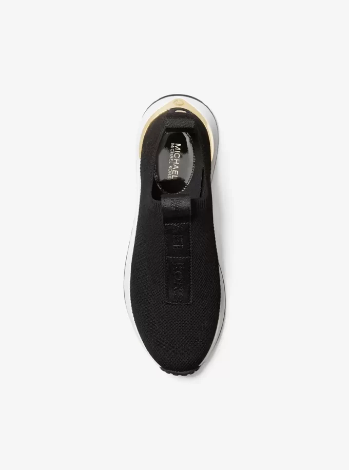Zapatillas deportivas de malla con cinta y logotipo de Bodie Zapatillas deportivas de malla con cinta y logotipo de Bodie