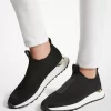 Zapatillas deportivas de malla con cinta y logotipo de Bodie Zapatillas deportivas de malla con cinta y logotipo de Bodie