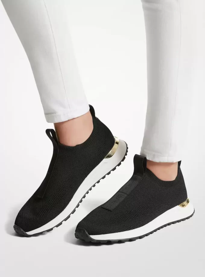 Zapatillas deportivas de malla con cinta y logotipo de Bodie Zapatillas deportivas de malla con cinta y logotipo de Bodie