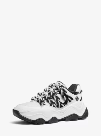 Zapatillas deportivas de malla y cuero Atlas Cord