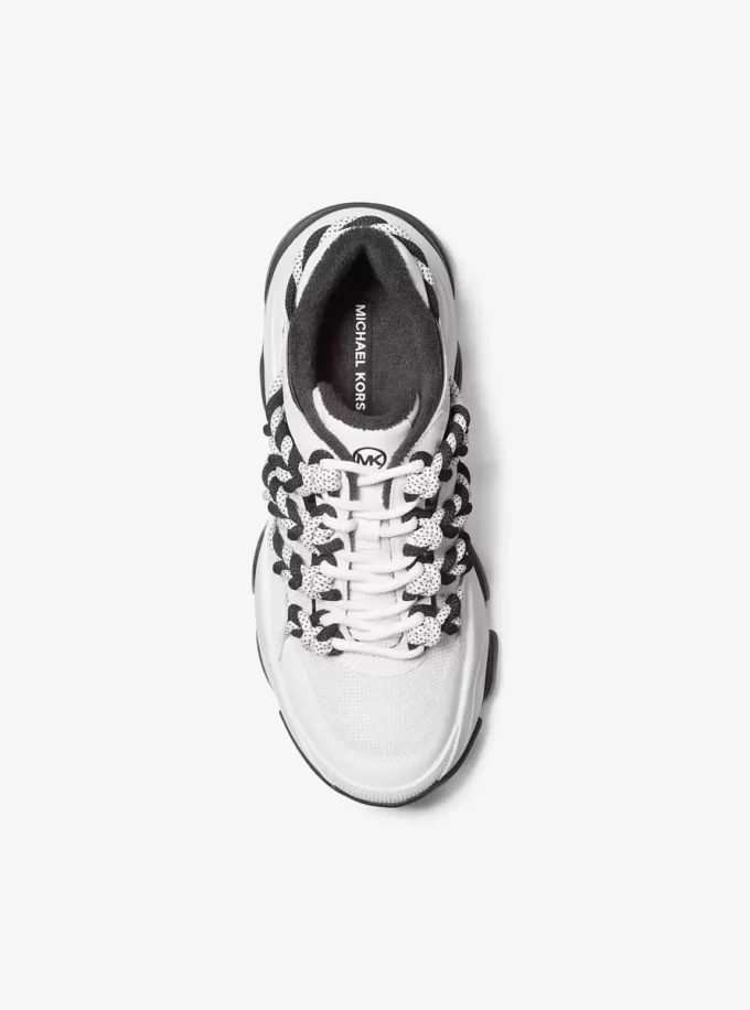 Zapatillas deportivas de malla y cuero Atlas Cord Zapatillas deportivas de malla y cuero Atlas Cord
