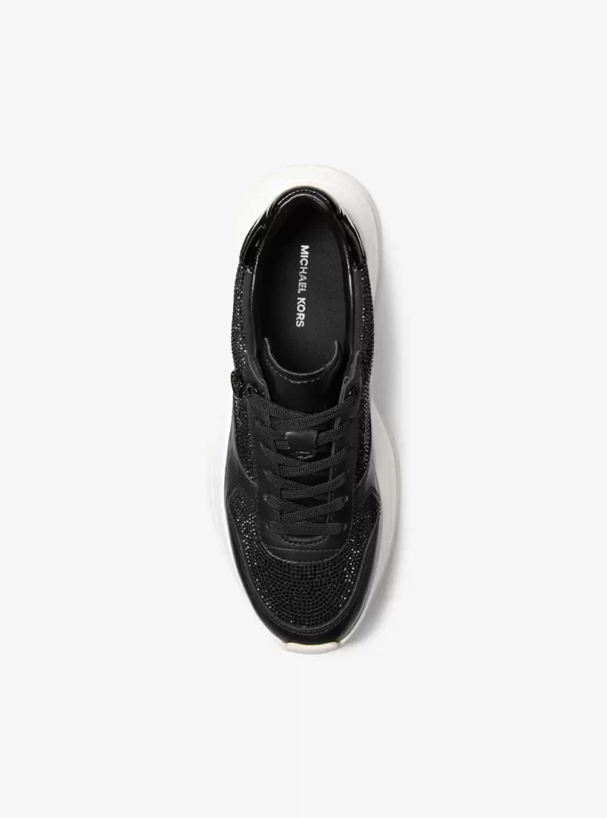Zapatillas deportivas de piel adornadas Arla Zapatillas deportivas de piel adornadas Arla