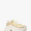 Zapatillas deportivas de piel metalizada Arla Zapatillas deportivas de piel metalizada Arla