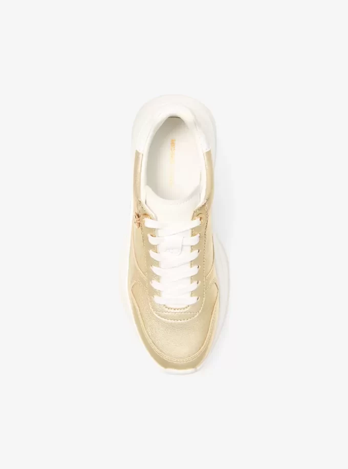 Zapatillas deportivas de piel metalizada Arla Zapatillas deportivas de piel metalizada Arla
