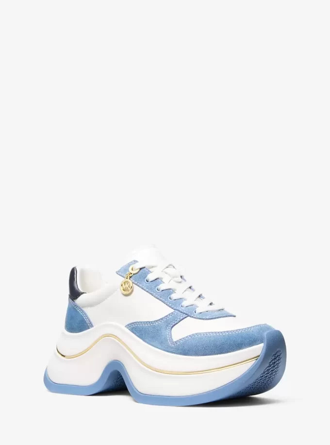 Zapatillas deportivas de piel y ante Arla Zapatillas deportivas de piel y ante Arla