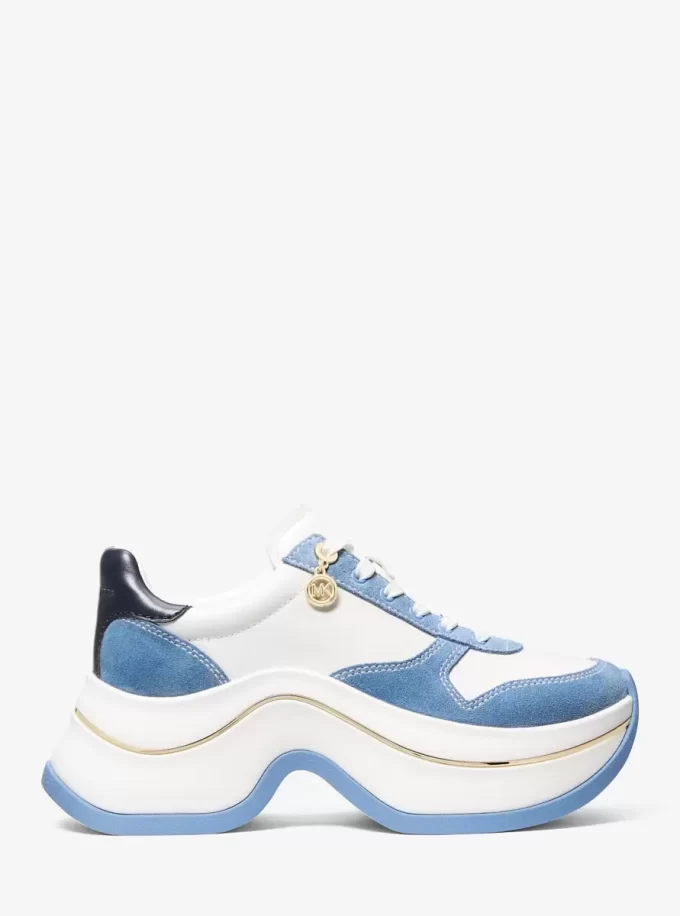 Zapatillas deportivas de piel y ante Arla Zapatillas deportivas de piel y ante Arla