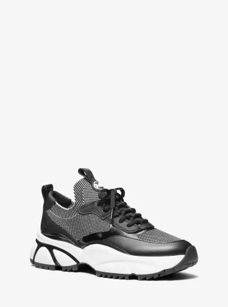 Zapatillas deportivas de punto elástico bicolor Darius