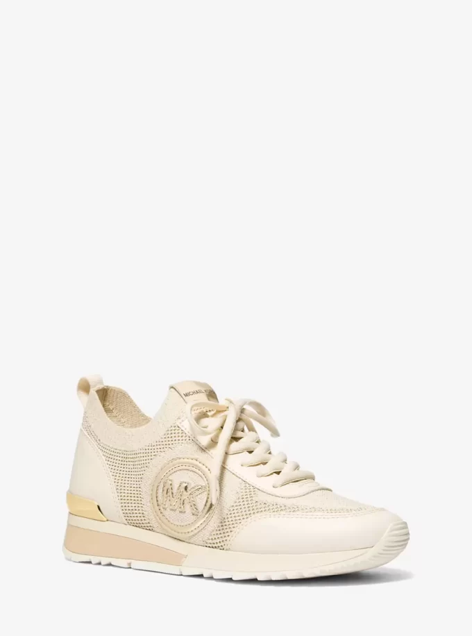 Zapatillas deportivas de punto elástico metálico Jenkins Zapatillas deportivas de punto elástico metálico Jenkins