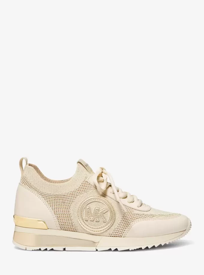 Zapatillas deportivas de punto elástico metálico Jenkins Zapatillas deportivas de punto elástico metálico Jenkins