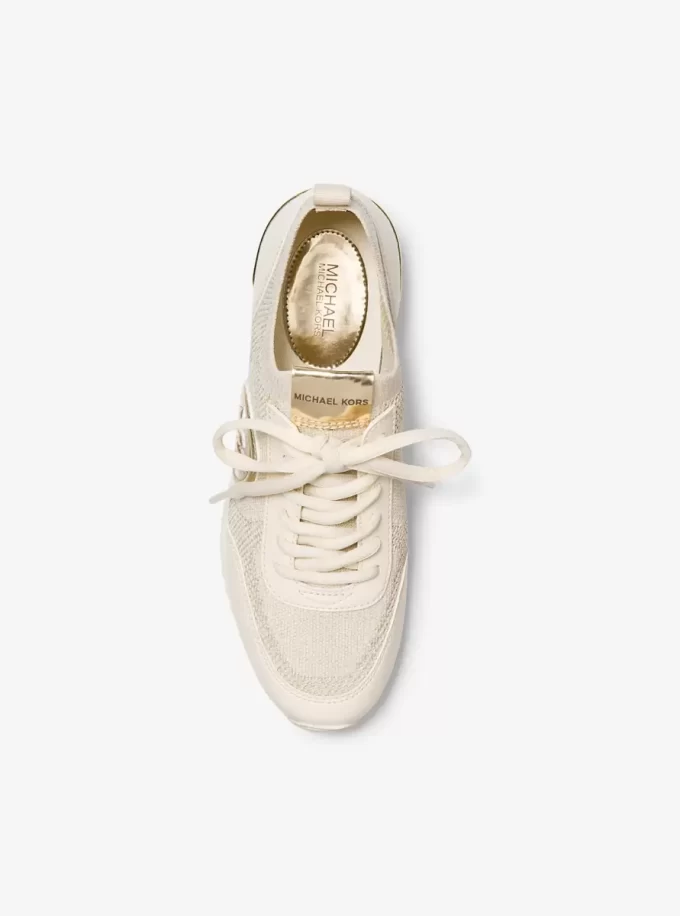 Zapatillas deportivas de punto elástico metálico Jenkins Zapatillas deportivas de punto elástico metálico Jenkins