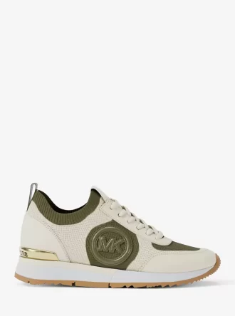 Zapatillas deportivas Jenkins de punto elástico en dos tonos