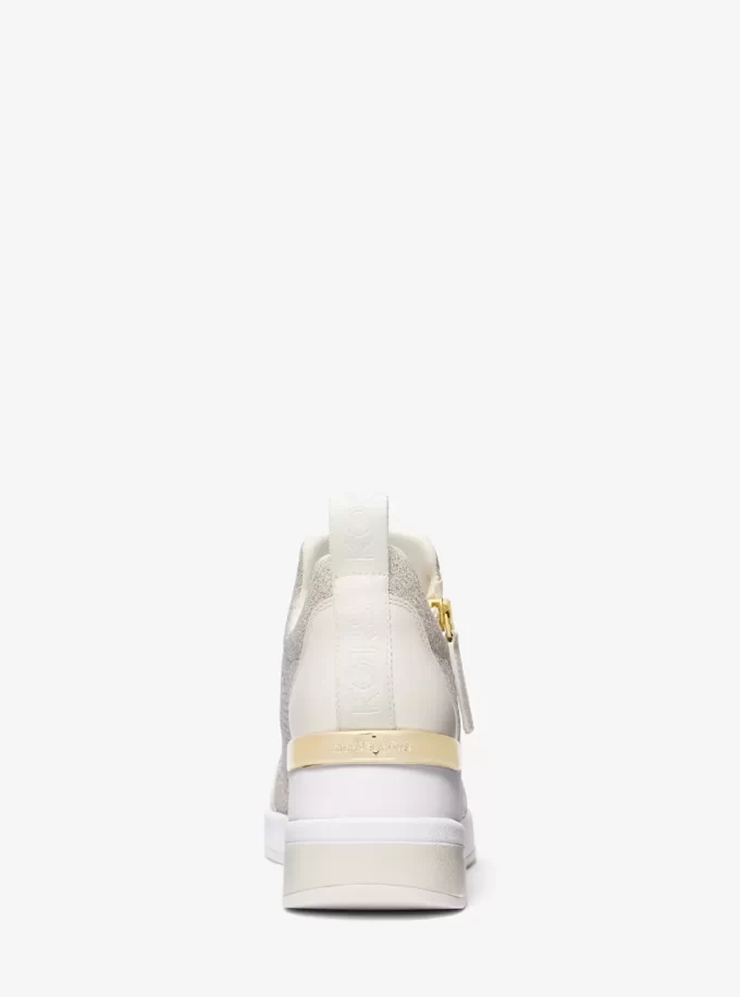 Zapatillas deportivas Willis de punto elástico metalizado Zapatillas deportivas Willis de punto elástico metalizado