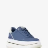 Zapatillas Hayes de plataforma de ante con relieve de cocodrilo Zapatillas Hayes de plataforma de ante con relieve de cocodrilo