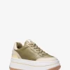 Zapatillas Hayes de plataforma de piel bicolor Zapatillas Hayes de plataforma de piel bicolor