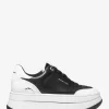 Zapatillas Hayes de plataforma de piel bicolor Zapatillas Hayes de plataforma de piel bicolor