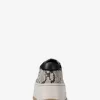 Zapatillas Hayes de plataforma de piel con relieve de serpiente Zapatillas Hayes de plataforma de piel con relieve de serpiente