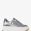 Zapatillas Hayes de plataforma de piel metalizada con adornos Zapatillas Hayes de plataforma de piel metalizada con adornos