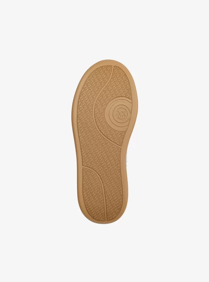 Zapatillas Hayes de plataforma de piel metalizada con adornos Zapatillas Hayes de plataforma de piel metalizada con adornos