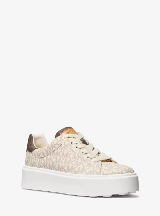 Zapatillas Romey con plataforma y logotipo bicolor