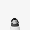 Zapatillas Romey de plataforma metalizadas bicolor con logo de la firma