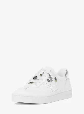 Zapatillas Scotty de piel con adornos