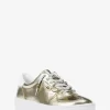 Zapatillas Scotty de piel metalizada con adornos Zapatillas Scotty de piel metalizada con adornos