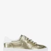 Zapatillas Scotty de piel metalizada con adornos Zapatillas Scotty de piel metalizada con adornos