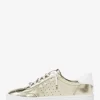 Zapatillas Scotty de piel metalizada con adornos Zapatillas Scotty de piel metalizada con adornos
