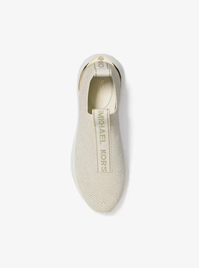 Zapatillas sin cordones de punto metalizado Bodie