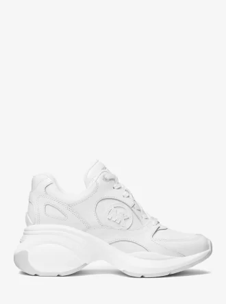 Zapatillas Zuma de cuero y malla