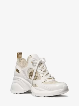 Zapatillas Zuma metálicas y de malla