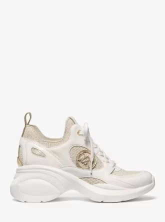 Zapatillas Zuma metálicas y de malla
