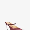 Zapato de tacón alto tipo mule de piel Kasia Zapato de tacón alto tipo mule de piel Kasia