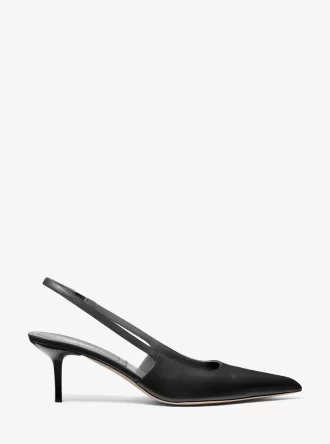 Zapato de tacón con tira en el talón Emma de piel