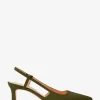 Zapato de tacón con tira trasera Alora de ante Zapato de tacón con tira trasera Alora de ante